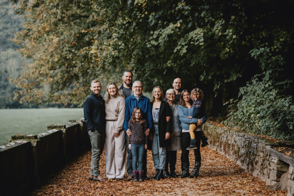 large family photoshoot