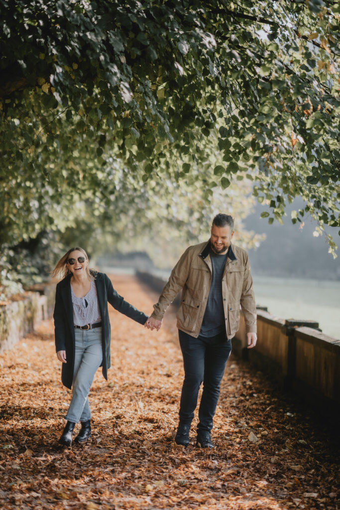 autumn family photograph