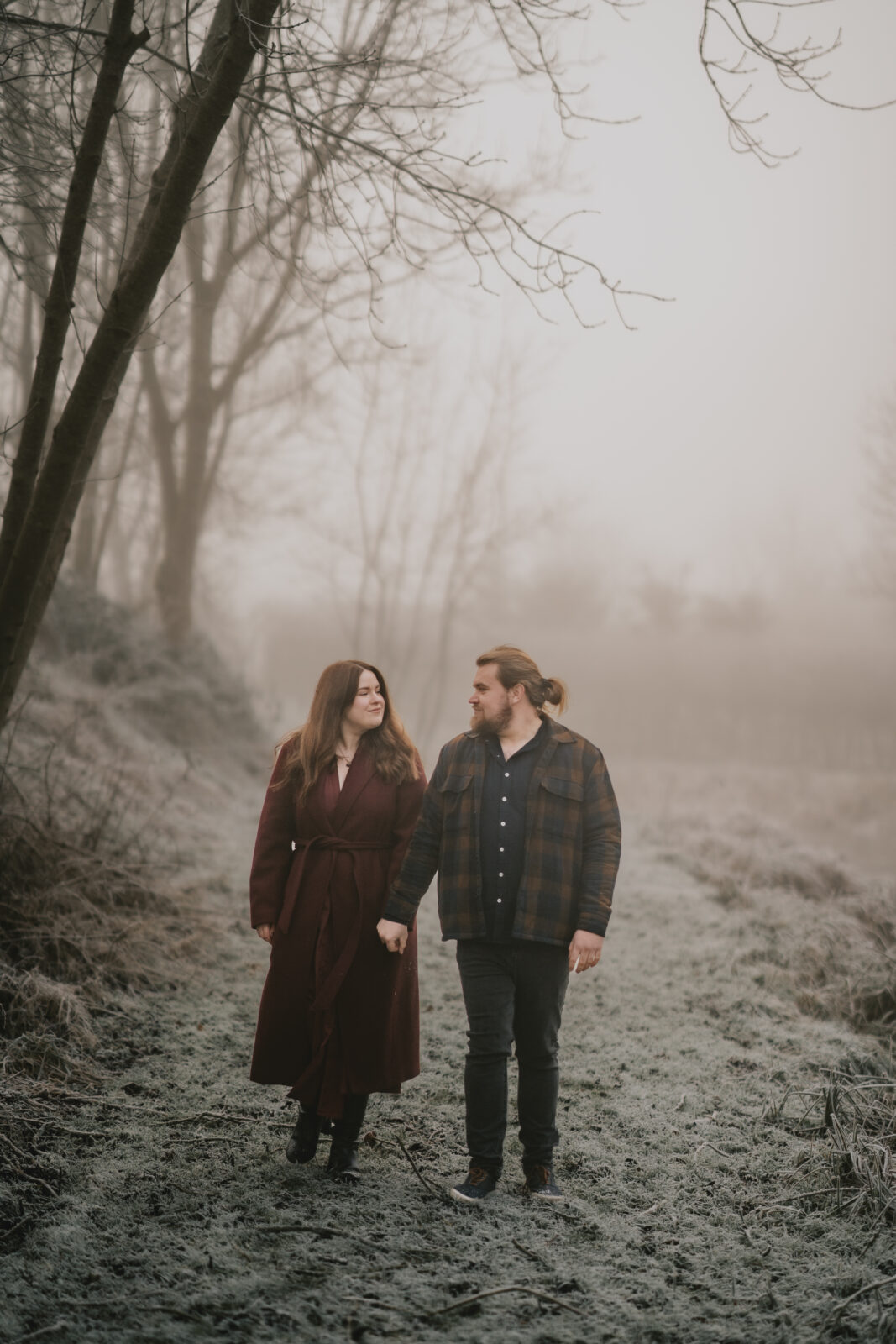 winter wedding photoshoot